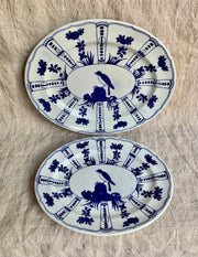 2 Lovely and Useful Vintage Oval Serving Plates - Freya's Trading Post